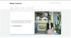 Desktop Screenshot of marijajankovic.org